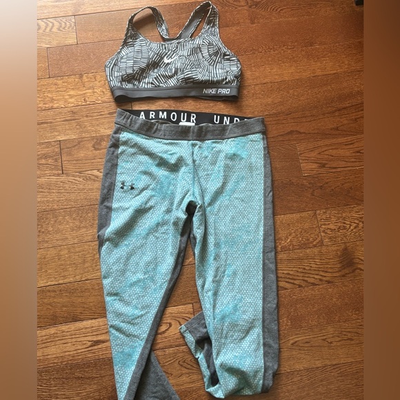 Gym bundle set （leggings + gym bra） - Picture 1 of 3